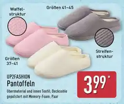 Aldi Nord UP2FASHION Pantoffeln Angebot