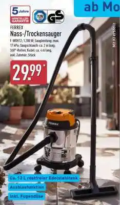 Aldi Nord FERREX Nass-/Trockensauger Angebot