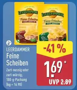 Aldi Nord Leerdammer Feine Scheiben Angebot