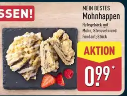Aldi Nord MEIN BESTES Mohnhappen Angebot