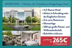 Aldi Nord 2 Nächte inkl. Frühstück im Steigenberger Hotel Angebot