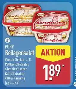 Aldi Nord POPP Beilagensalat Angebot