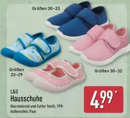 Aldi Nord L&D Hausschuhe Angebot