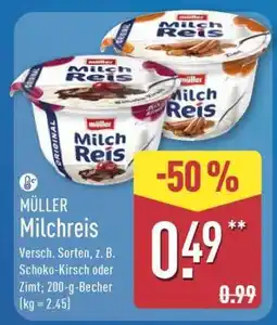 Aldi Nord Müller Milchreis Angebot