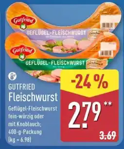 Aldi Nord Gutfried Fleischwurst Angebot