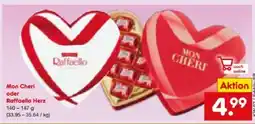 Netto Marken-Discount Ferrero Mon Chéri Herz Angebot