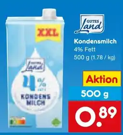 Netto Marken-Discount Gutes Land Kondensmilch XXL Angebot