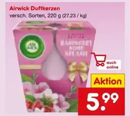 Netto Marken-Discount Airwick Duftkerze Angebot