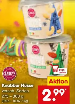 Netto Marken-Discount Clarky's Knabber Nüsse Angebot