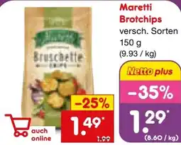 Netto Marken-Discount Maretti Brotchips Angebot