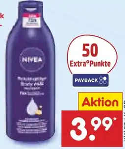 Netto Marken-Discount Nivea Bodymilk Angebot