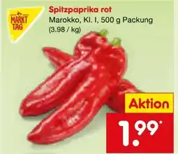 Netto Marken-Discount MarktTag Rote Spitzpaprika Angebot