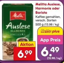 Netto Marken-Discount Melitta Kaffee Auslese Angebot