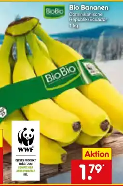 Netto Marken-Discount BioBio Bio-Bananen Angebot