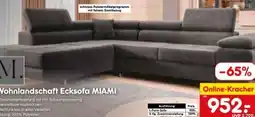 Netto Marken-Discount Möbel Punkt Ecksofa Miami Angebot