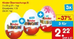Netto Marken-Discount Ferrero Kinder Überraschungsei Angebot