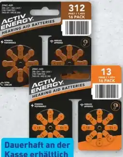 Aldi Nord Activ Energy Hörgerätebatterien Angebot
