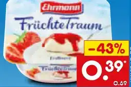 Netto Marken-Discount Ehrmann Früchtetraum Angebot