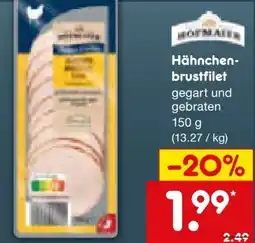 Netto Marken-Discount Hofmaier Hähnchenbrustfilet Angebot