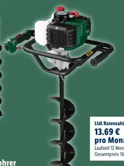 Lidl Parkside Benzin-Erdbohrer PBEB 52 B2 Angebot