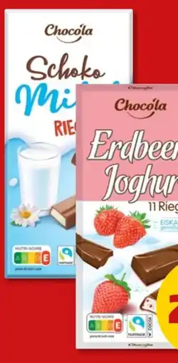 PENNY Choco´La Schoko Milch Riegel Angebot