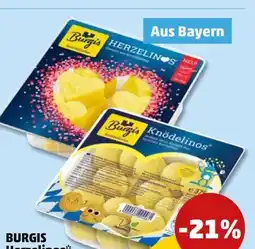 PENNY Burgis Herzelinos Vegan Angebot