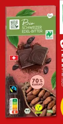 PENNY Naturgut Bio Tafelschokolade vegan Angebot