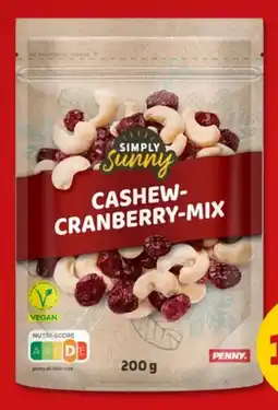 PENNY Simply Sunny Cashew Cranberry Mix Angebot