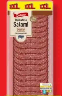 Lidl Dulano Delikatess Salami XXL Angebot