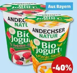 PENNY Andechser Natur Bio Fruchtjoghurt Angebot