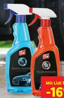 Lidl W5 Felgenreiniger Angebot
