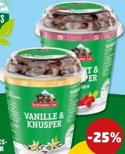 PENNY Berchtesgadener Land Frucht & Knusper Joghurt Angebot