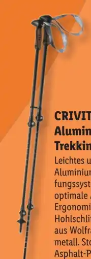 Lidl Crivit Aluminium-Trekkingstöcke Angebot