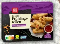 nahkauf Rewe Beste Wahl 10 Mini Frühlingsrollen Vegan Angebot