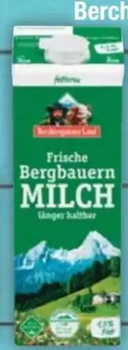 E-Center Berchtesgadener Land Frische Bergbauern Milch Angebot