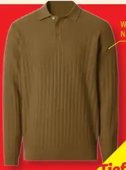 Lidl Esmara Herren Polo-Strickpullover Angebot