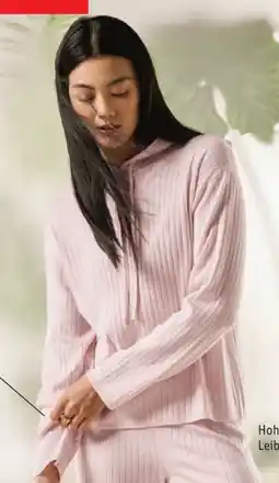 Lidl Esmara Damen Gerippter Strickhoodie Angebot