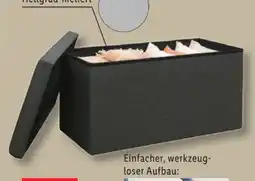 Lidl Livarno Home Sitztruhe Angebot