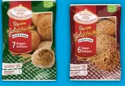 E-Center Coppenrath & Wiese Unsere Goldstücke Brötchen Angebot
