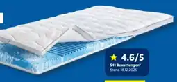 Lidl f.a.n. 7­ Zonen ­Gelschaum­ Matratzentopper Gel-Feeling Angebot