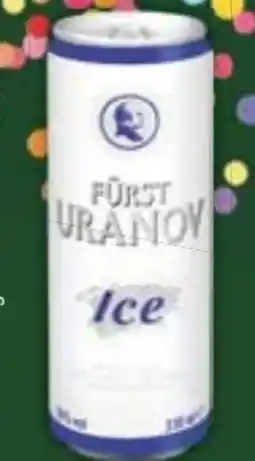 E-Center Fürst Uranov Mixgetränk Ice Angebot