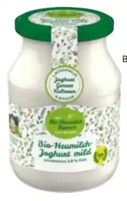 Edeka Bio-Heumilch Bauern Bio Joghurt Angebot