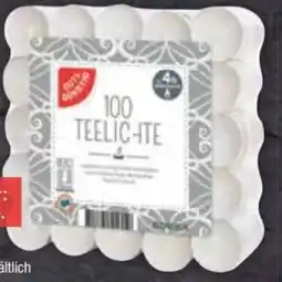 E-Center Gut & Günstig Teelichte Angebot