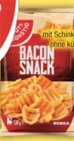 E-Center Gut & Günstig Bacon Snack Angebot