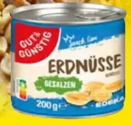 Edeka Gut & Günstig Erdnüsse Angebot
