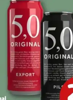 REWE Center Oettinger 5,0 Original Pils Angebot