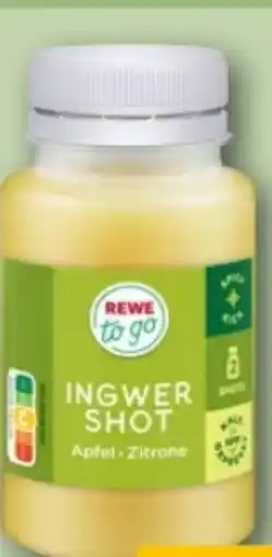 REWE Center Rewe to go Ingwer Shot Angebot