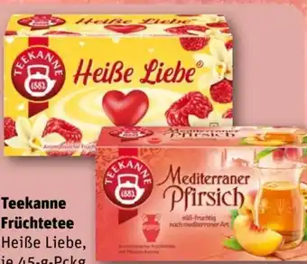 REWE Center Teekanne Früchtetee Heiße Liebe Angebot