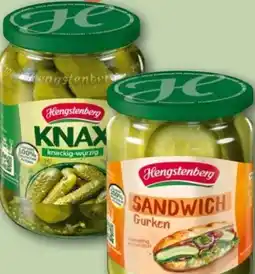 REWE Center Hengstenberg Knax Gewürzgurken Angebot