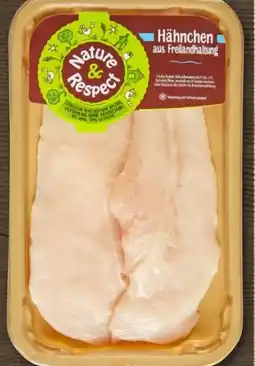 REWE Center Nature & Respect Freiland Hähnchen Minutenschnitzel Angebot